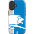 NFL Detroit Lions Retro Logo iPhone 16 Plus Impact Case